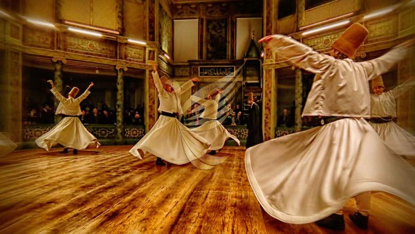 The Whirling Dervishes Show at the HodjaPasha Culture Center